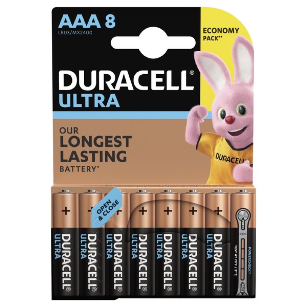 Батарейки типа ААА Duracell Ultra Power AAA LR03 * 8 (5005821)