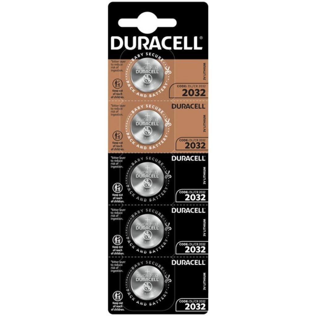 Батарейка Duracell CR 2032 / DL 2032 * 5 (5007682) в інтернет-магазині, головне фото