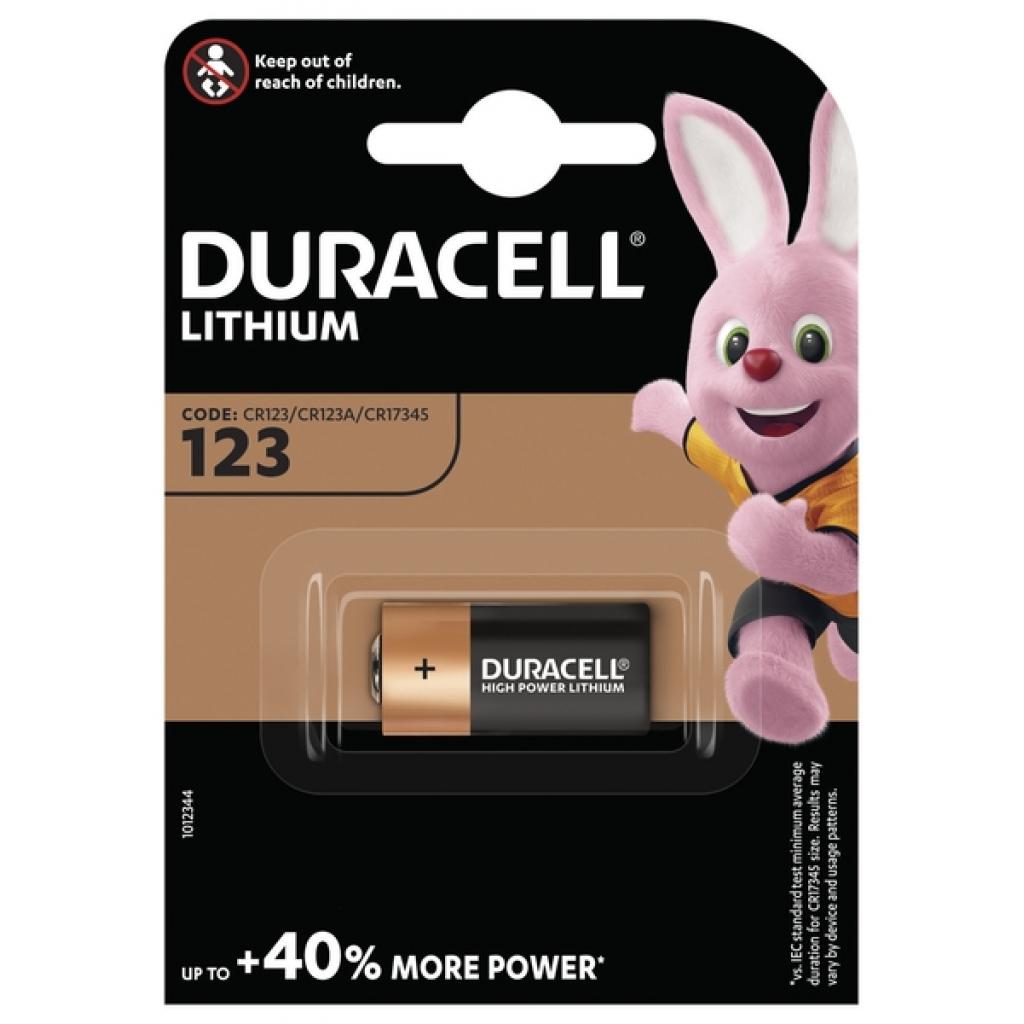 Батарейка Duracell CR 123 / DL 123 * 1 (5000394123106 / 5000784) в інтернет-магазині, головне фото