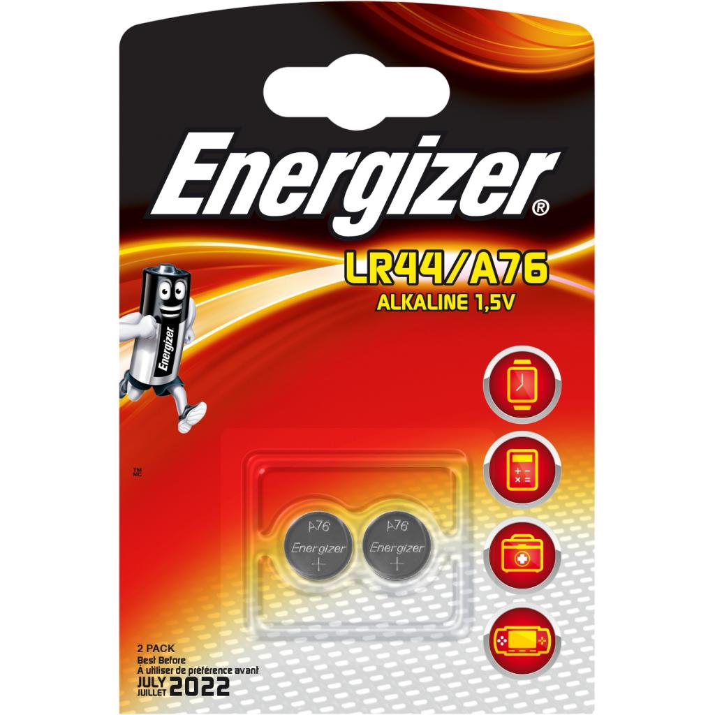 Купить батарейка Energizer LR44 / A76 Alkaline * 2 (639317) в Кривом Роге