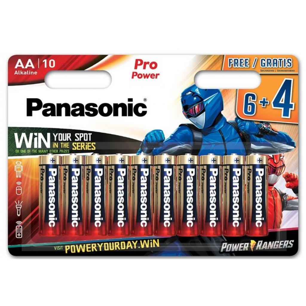 Батарейка Panasonic AA LR6 Pro Power * 10 Power Rangers (LR6XEG/10B4FPR) в интернет-магазине, главное фото