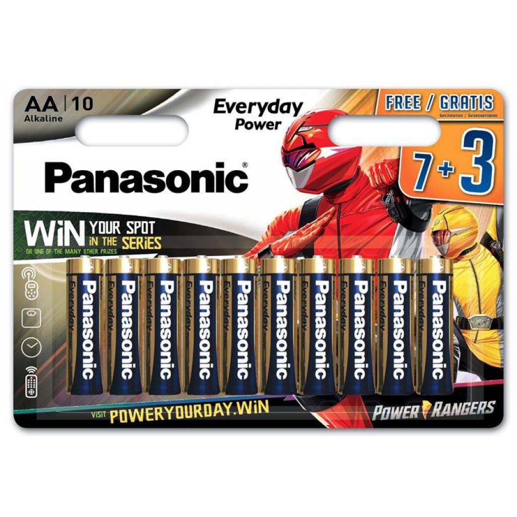 Panasonic AA LR6 Everyday Power * 10 Power Rangers (LR6REE/10B3FPR)