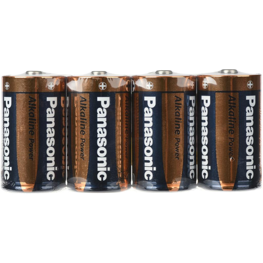 Батарейка Panasonic D LR20 Alkaline Power (Shrink) * 4 (LR20APB/4P) в интернет-магазине, главное фото