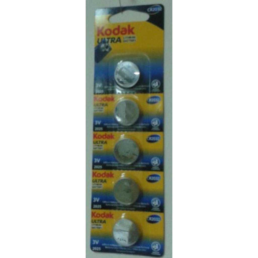 Батарейки типа CR2032 Kodak CR-2032 Lithium * 5 (30411579)