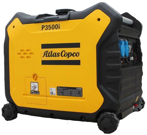 Генератор на 3 кВт Atlas Copco Generator P3500I