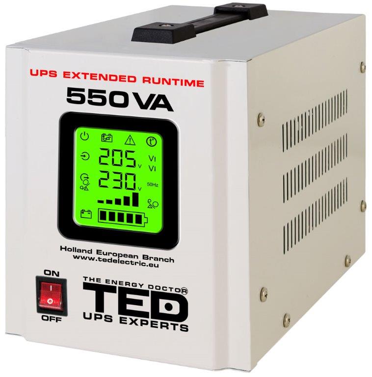 Цена источник бесперебойного питания TED Electric 550VA UPS (TED000354) в Хмельницком