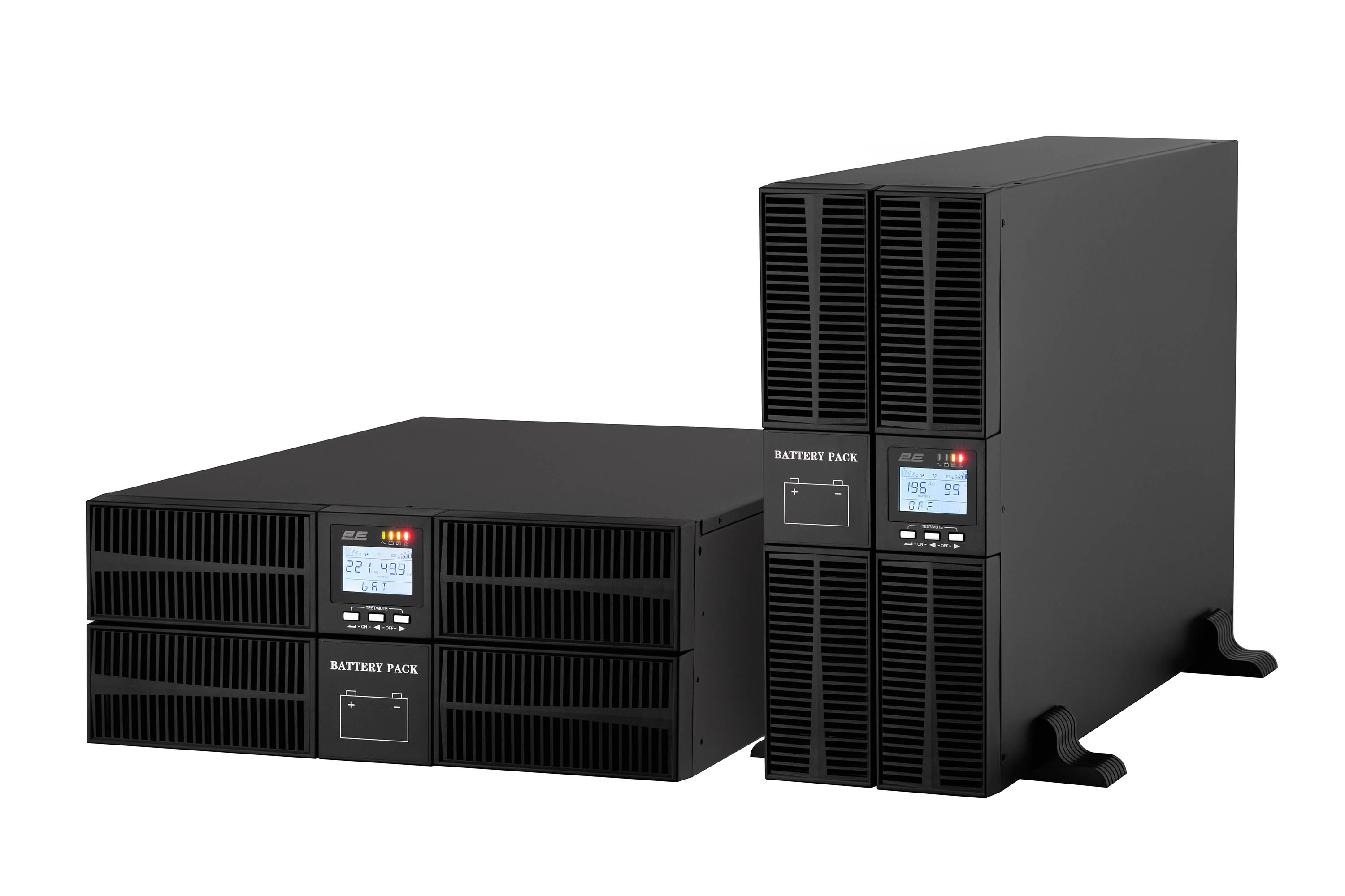 2E SD6000RT, 6kVA/6kW, RT4U, LCD, USB, Terminal in&out