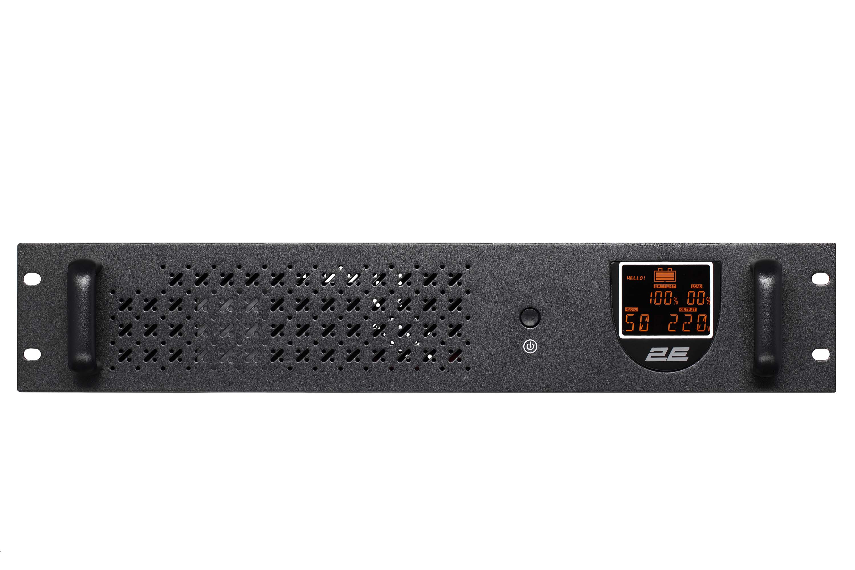 Джерело безперебійного живлення 2E RE650, 650VA/360W, RM 2U, LCD, USB, 2xSchuko ціна 4107 грн - фотографія 2