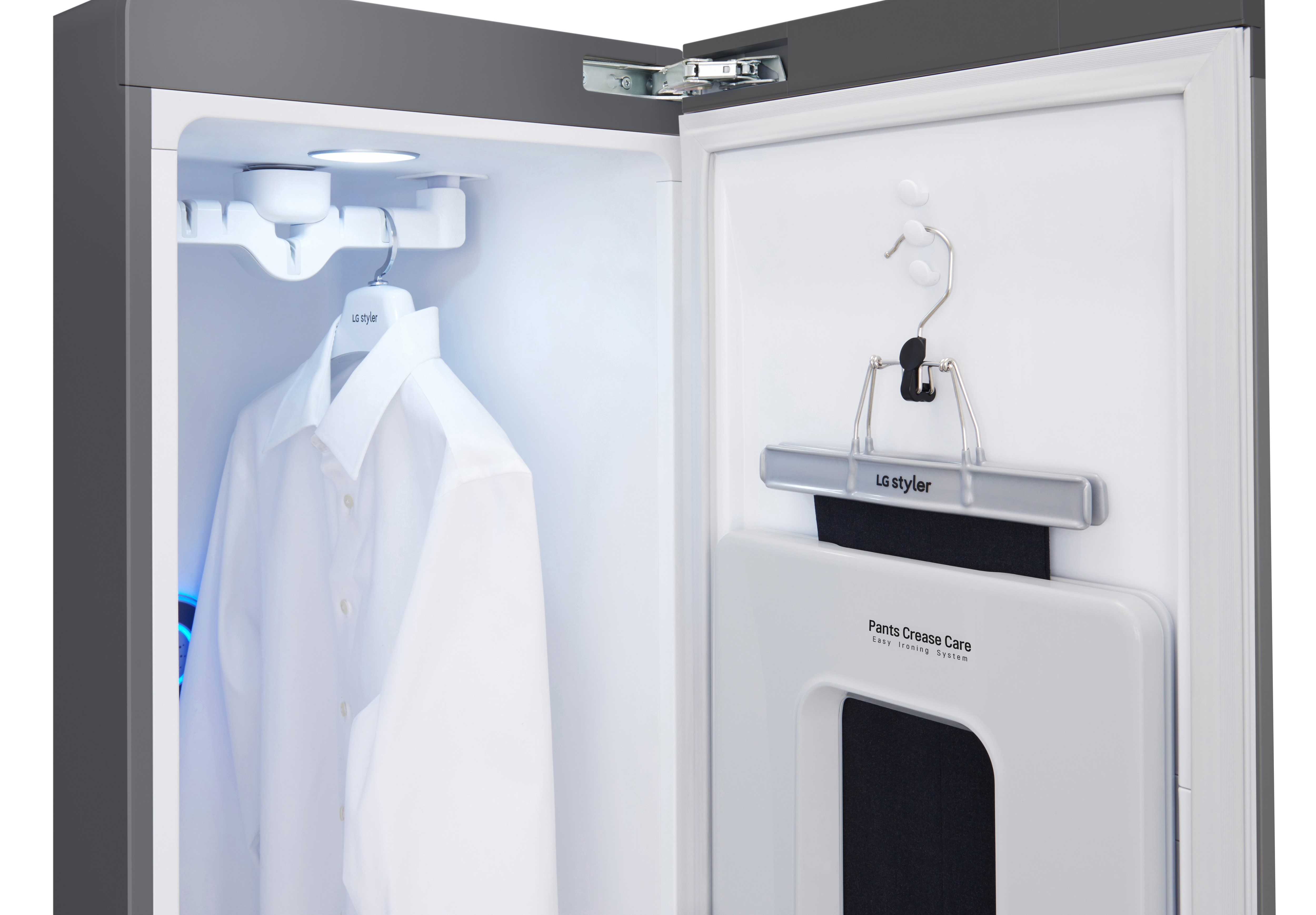Паровой шкаф для ухода за одеждой LG S3MFC внешний вид - фото 9