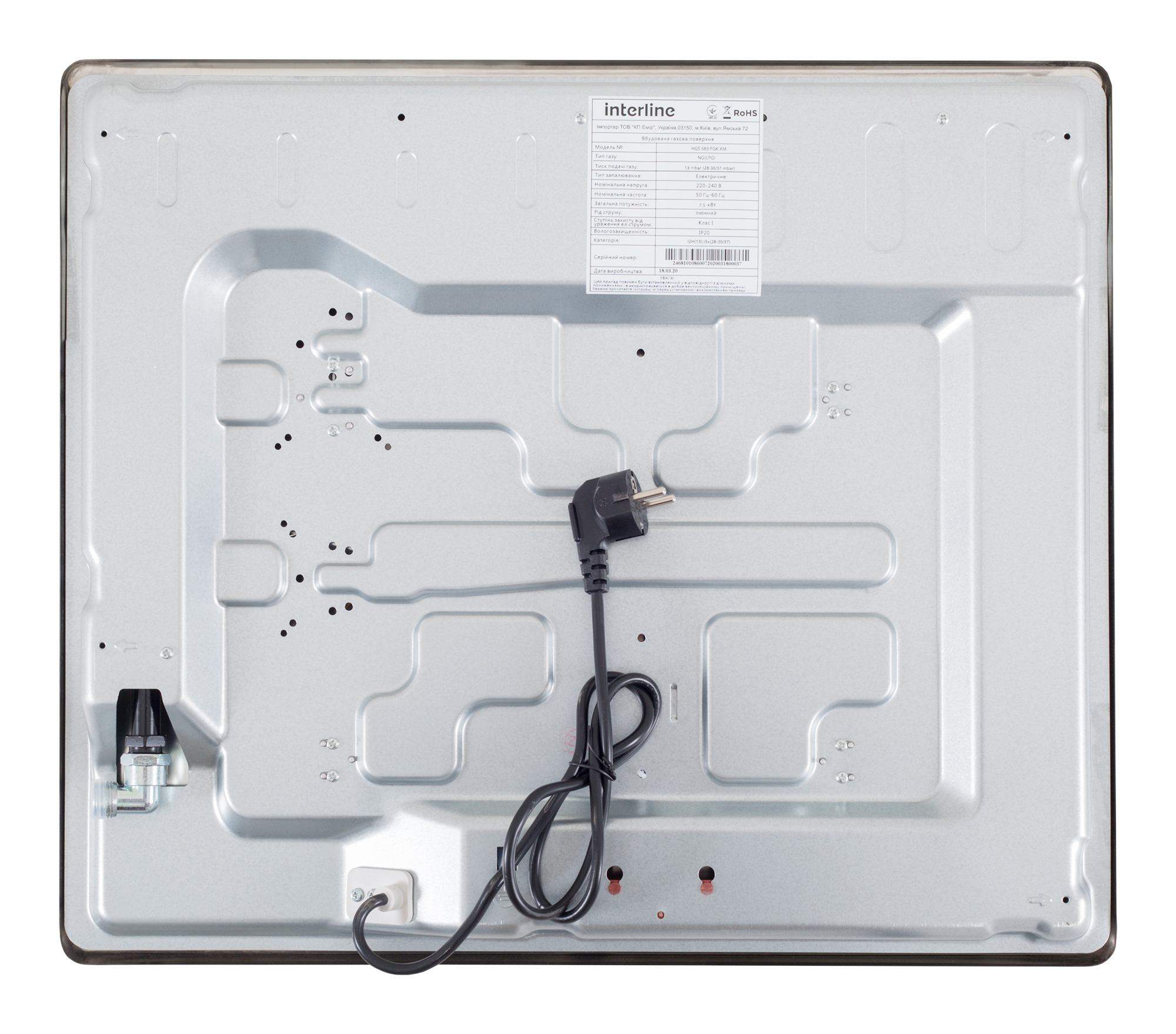 Варочная поверхность Interline HGS 563 FGK XM характеристики - фотография 7