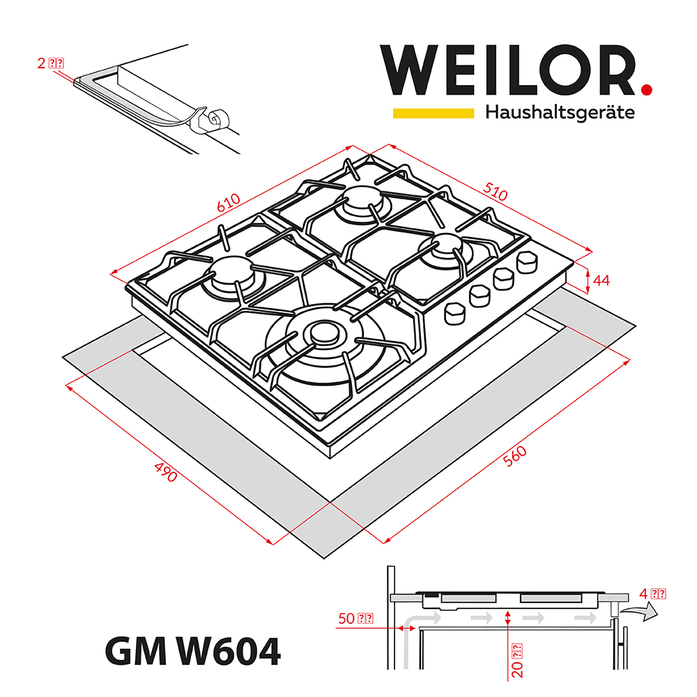 продукт Weilor GM W 604 WH - фото 14
