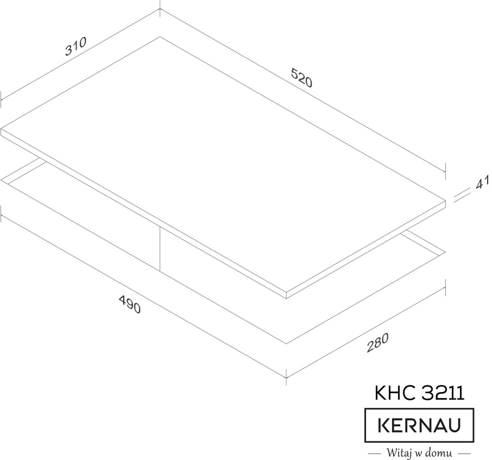 Варильна поверхня Kernau KHC 3211 ціна 7247 грн - фотографія 2