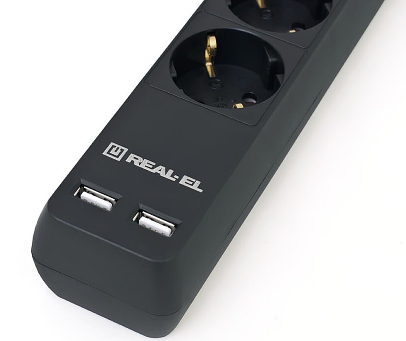 Мережевий фільтр REAL-EL RS-6 PROTECT (EL122300016) відгуки - зображення 5
