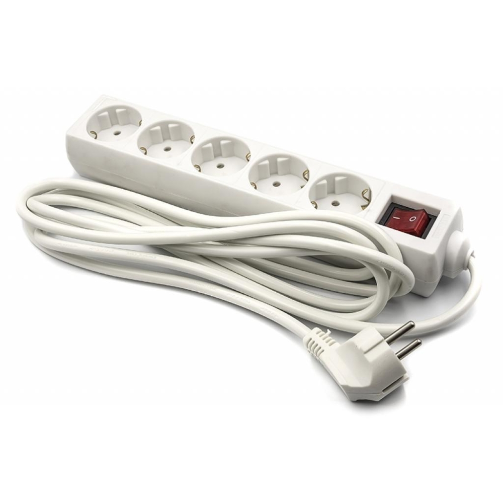 ᐉ Сетевой фильтр PowerPlant JY-1052/3 3 м, 5 розеток (PPSA08M30S5 ...