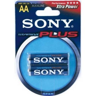 Батарейка Sony LR06 SONY Stamina Plus * 2 (AM3B2D)