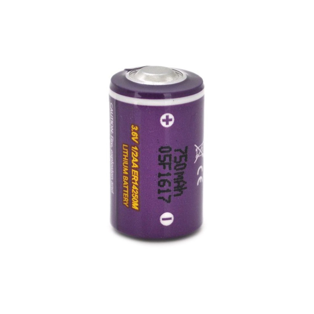 PkCell 1/2AA ER14250M 3.6V 750mah, Lithium, OEM (ER14250M / 20423)