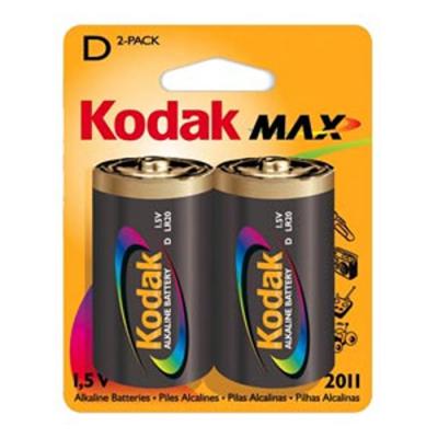 Батарейка Kodak LR20 KODAK MAX * 2 (30952843)