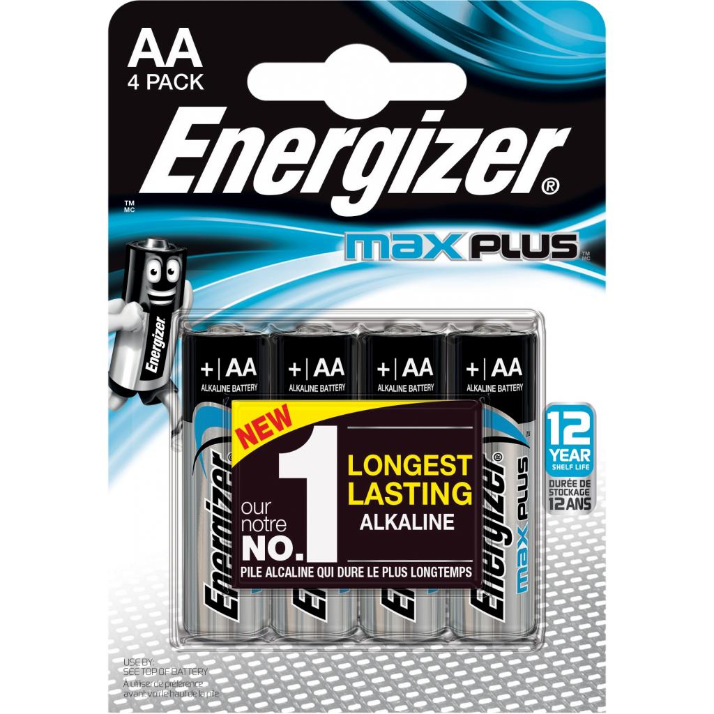 Батарейка Energizer AA Max Plus LR6 * 4 (E301323600) в интернет-магазине, главное фото