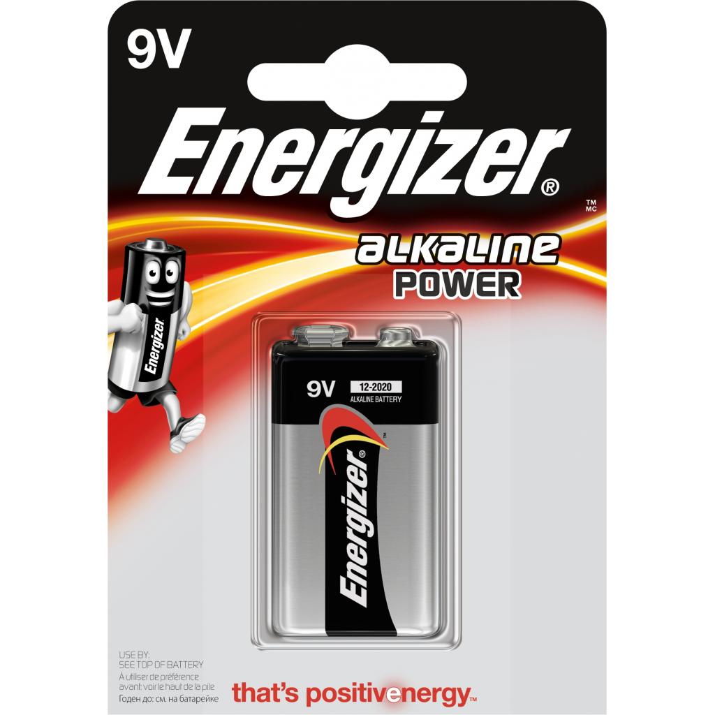 Батарейка Energizer 9V Alkaline Power 6LR61 * 1 (E300127702) в интернет-магазине, главное фото