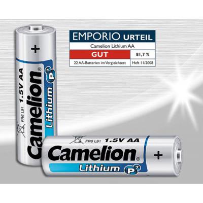 Батарейка Camelion Lithium P7™ FR6 * 2 (FR6-BP2) в интернет-магазине, главное фото