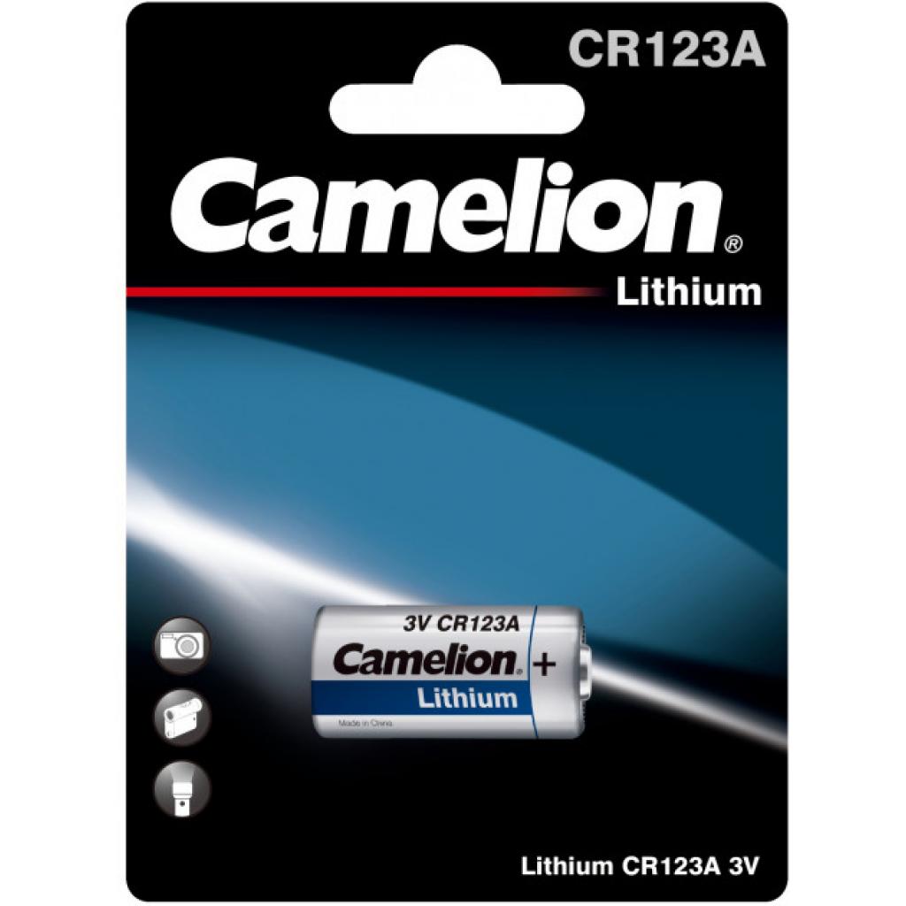 Батарейка Camelion CR 123A Lithium * 1 (CR123A-BP1) в інтернет-магазині, головне фото