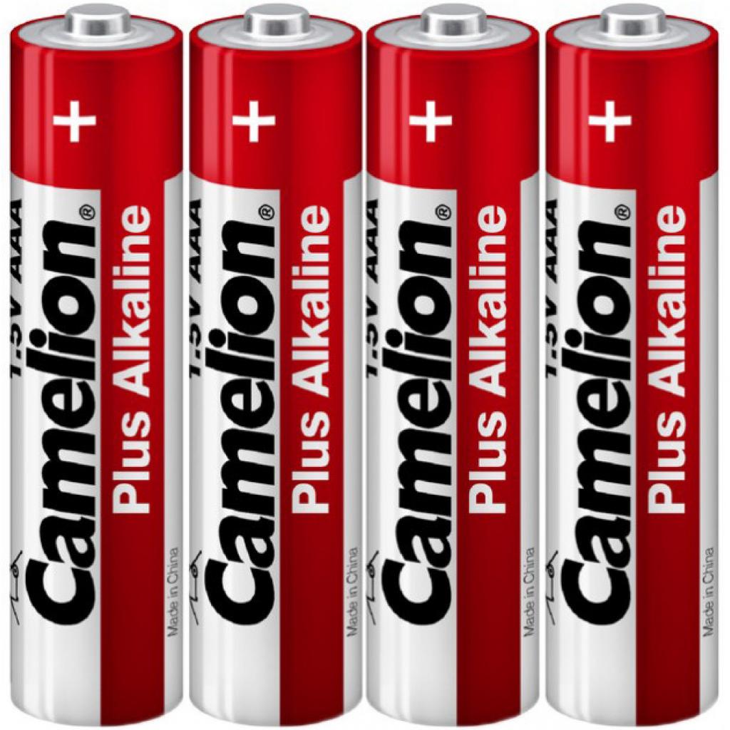 Батарейка Camelion AAA LR03 Plus Alkaline (Shrink) * 4 (LR03-SP4) в інтернет-магазині, головне фото