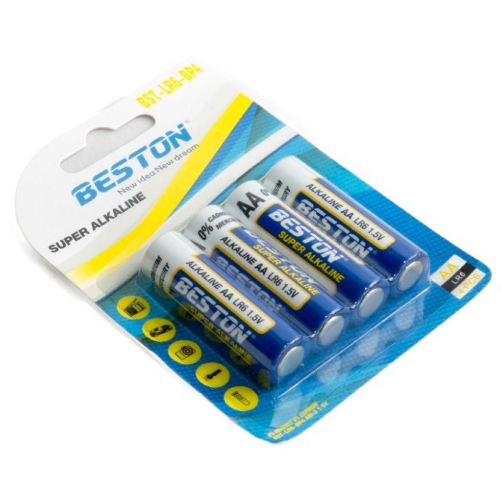 Батарейка Beston AA 1.5V Alkaline * 4 (AAB1831) ціна 95 грн - фотографія 2