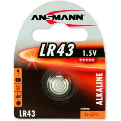 Цена батарейка Ansmann LR43 Alkaline (5015293) в Кривом Роге