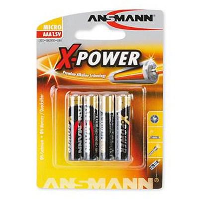 Батарейки типа ААА Ansmann AAA MN2400 LR03 * 4 (5015653)
