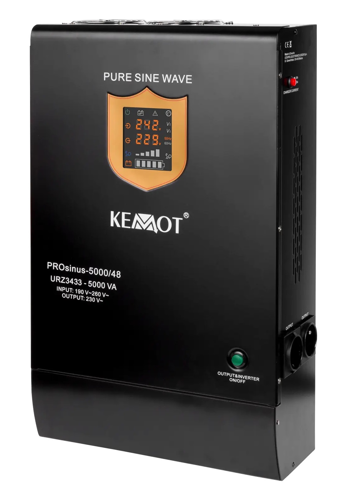 Джерело безперебійного живлення Kemot PROSinus-5000/48 (URZ3433) в інтернет-магазині, головне фото