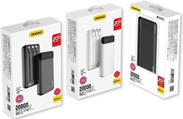 Повербанк Dudao Power Bank 20000mAh инструкция - изображение 6