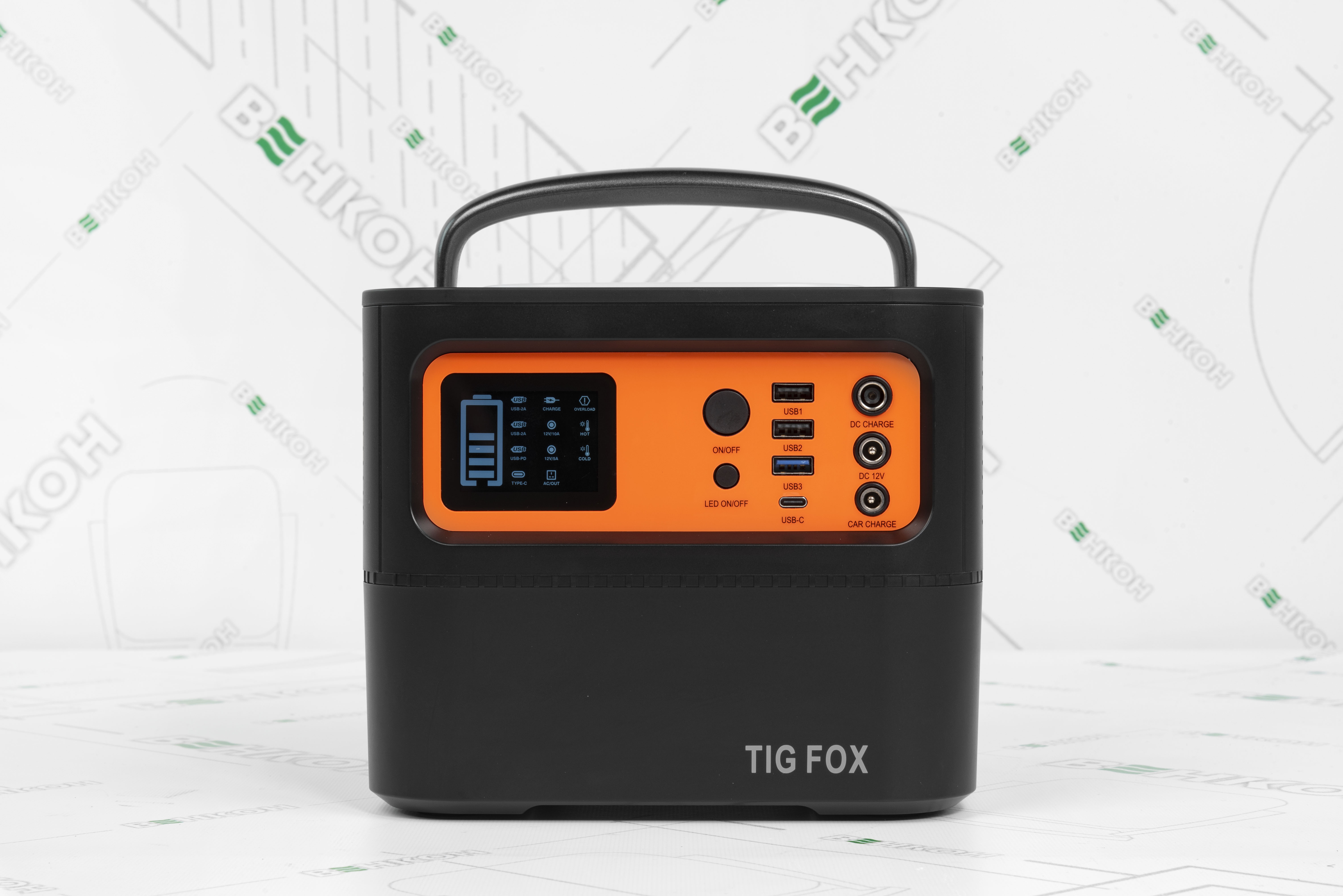 в продажу Портативна зарядна станція Tig Fox T500 540Wh - фото 3