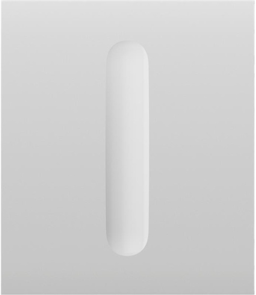 Клавиша выключателя Ajax CenterButton Dimmer 1-gang 2-way for LightSwitch Jeweler, White (000051266)