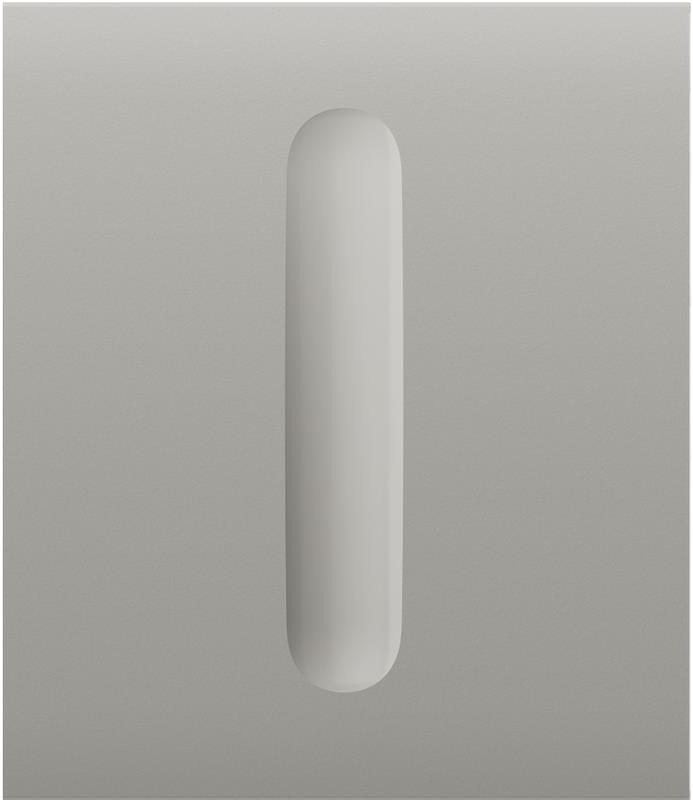 Клавиша выключателя Ajax CenterButton Dimmer 1-gang 2-way for LightSwitch Jeweler, Oyster (000051267)
