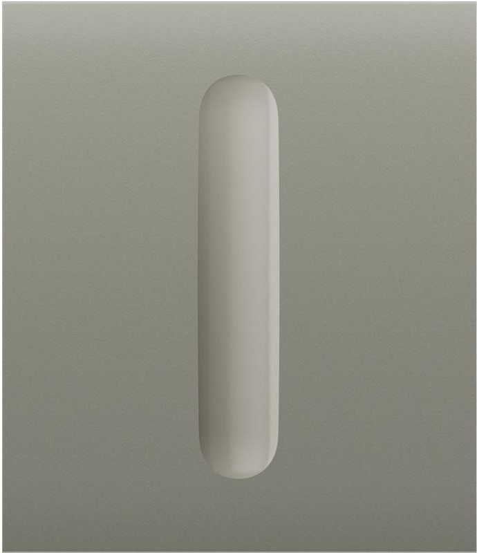 Клавиша выключателя Ajax CenterButton Dimmer 1-gang 2-way for LightSwitch Jeweler, Olive (000051271)