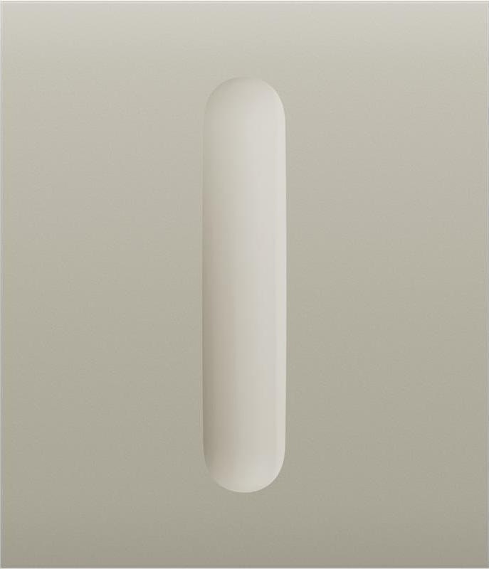 Клавиша выключателя Ajax CenterButton Dimmer 1-gang 2-way for LightSwitch Jeweler, Ivory (000051272)