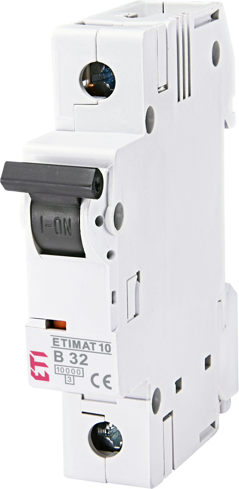 Автоматический выключатель ETI ETIMAT 10 1p B32 (002121719)
