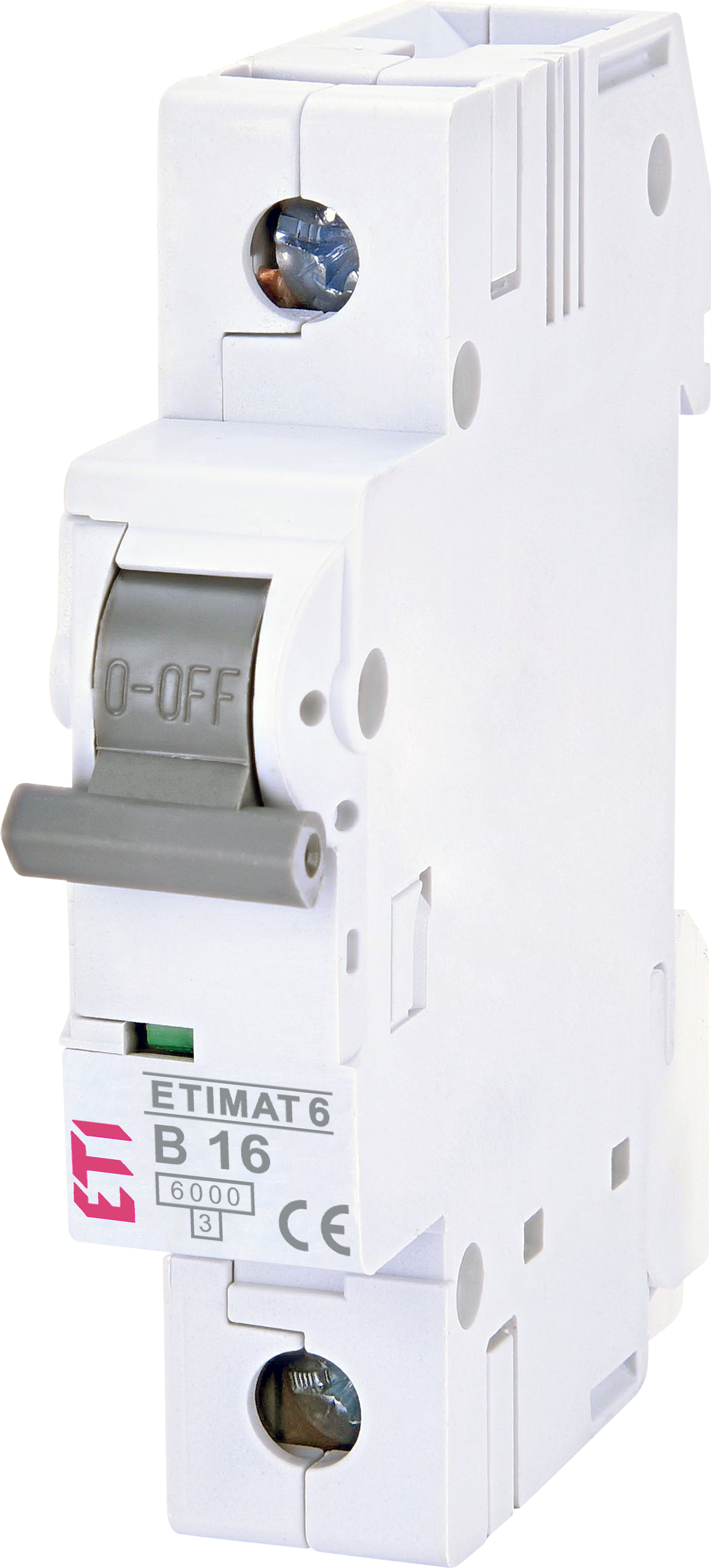 Автоматичний вимикач ETI ETIMAT 6 1p B16 (002111516)