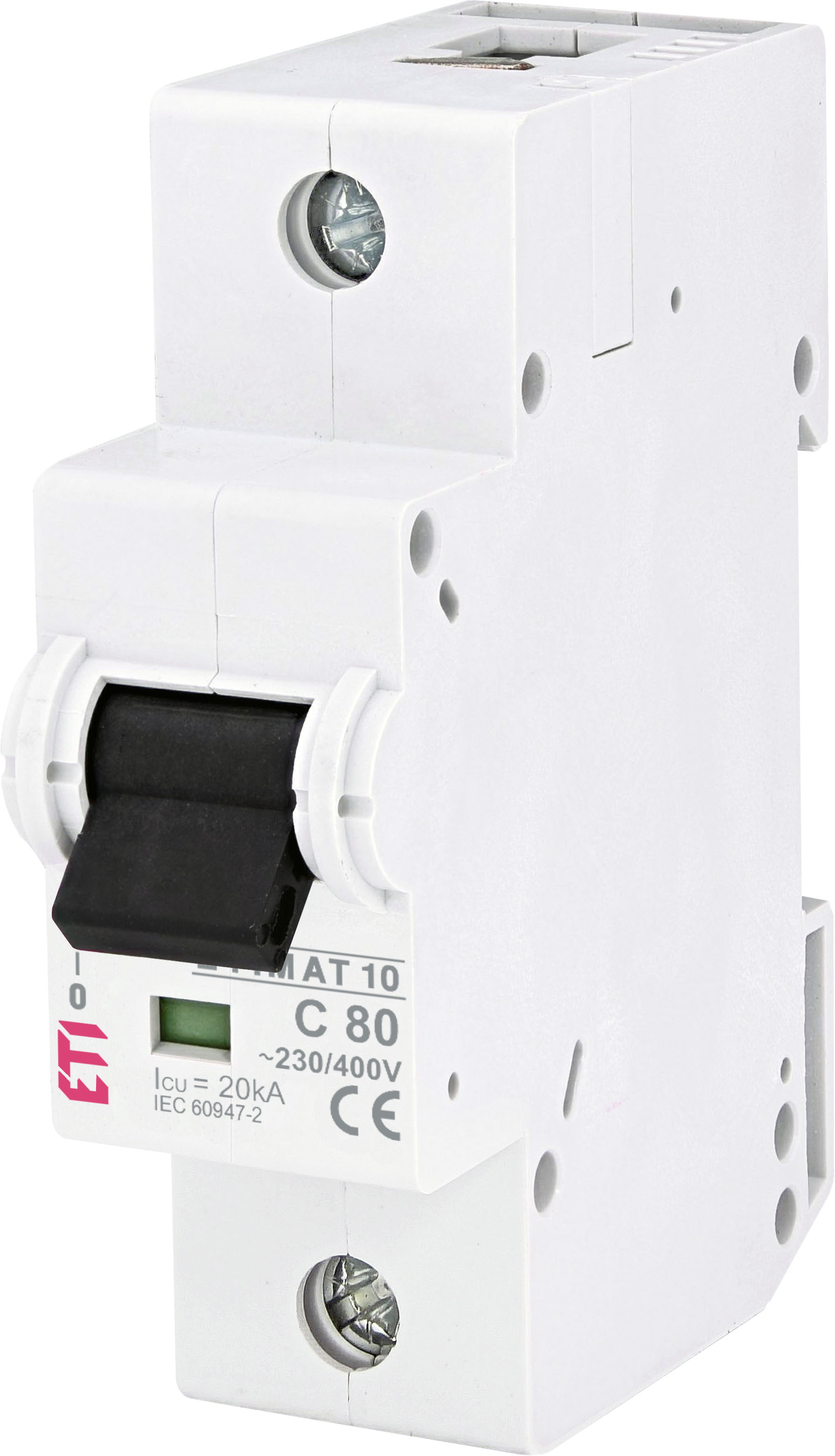 Автоматичний вимикач ETI ETIMAT 10 1p C80 (002131731)