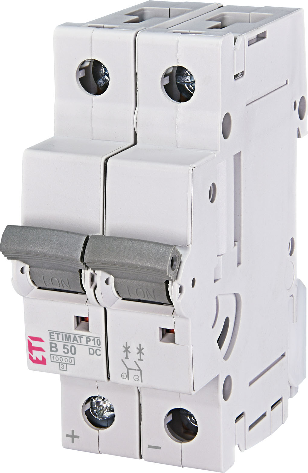 Автоматический выключатель ETI ETIMAT P10-DC 2p C50 (265021101) в интернет-магазине, главное фото