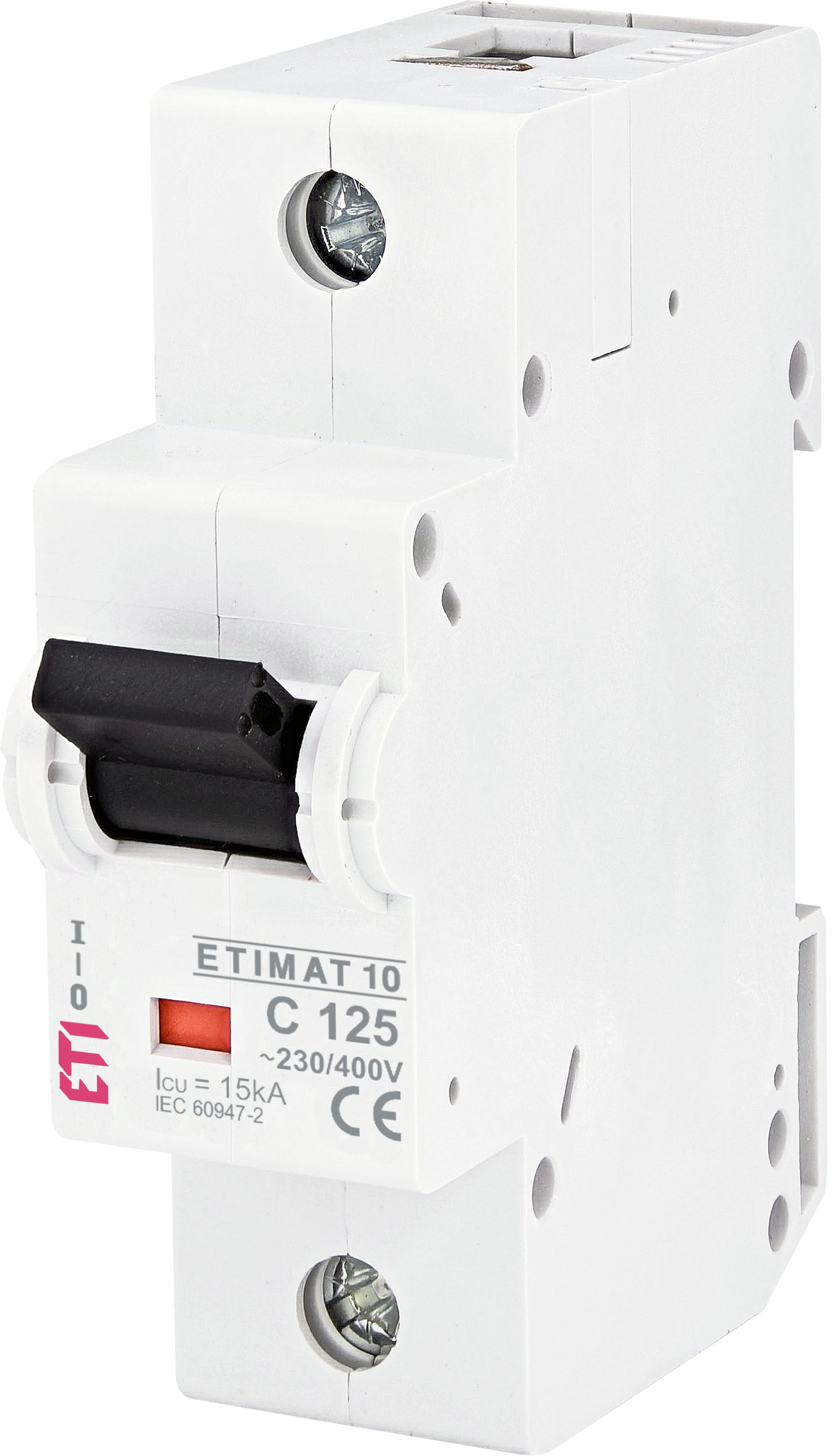 Автоматический выключатель ETI ETIMAT 10 1p C125 (002131733)
