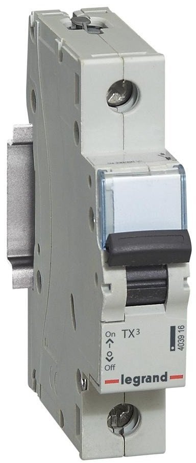 автоматичний вимикач Legrand Tx3 C 25А 1п 6ka