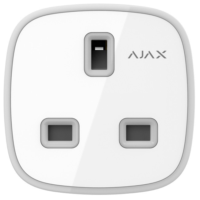 Умная розетка Ajax Socket Plus (type G) White