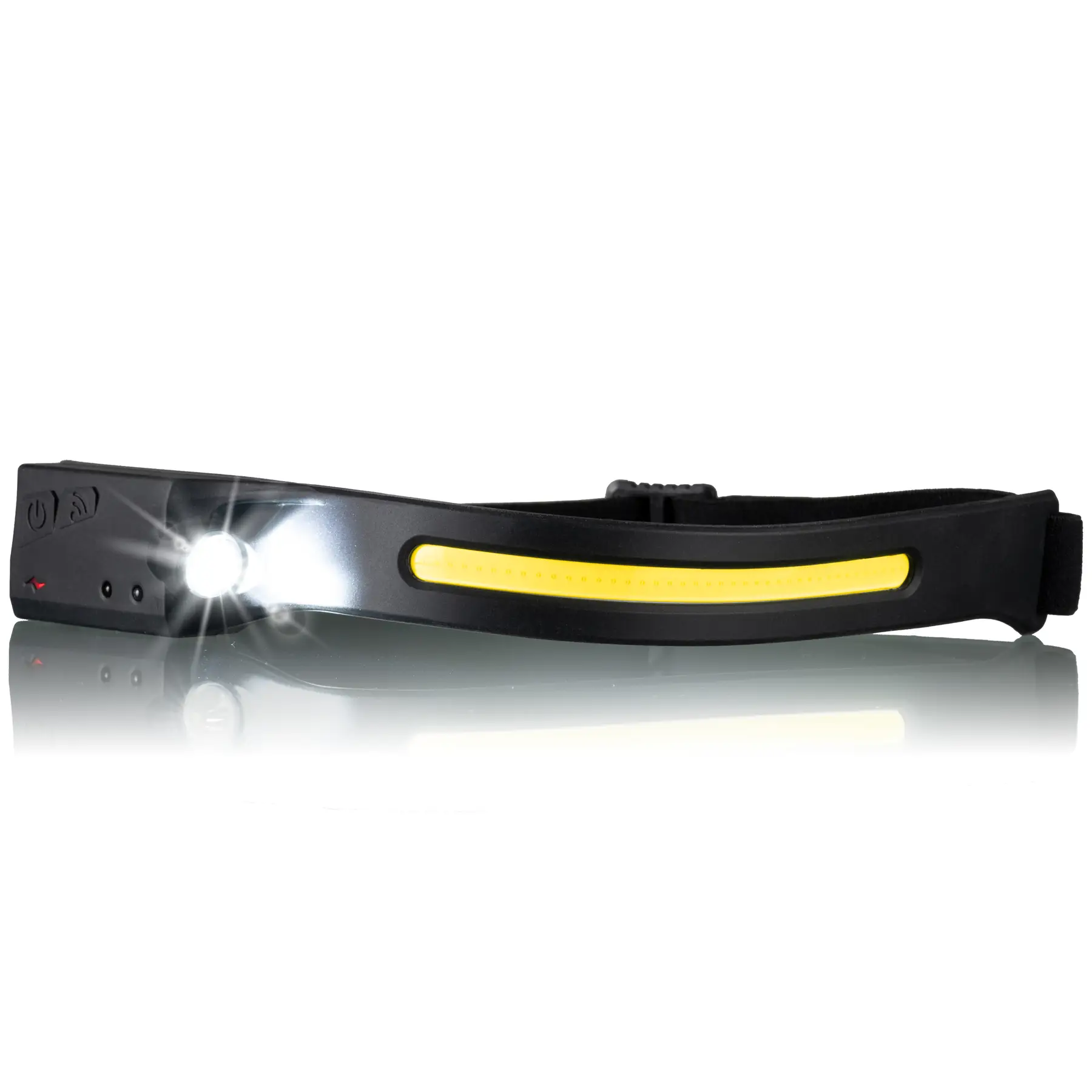 Фонарь налобный National Geographic Iluminos Stripe 300 lm + 90 Lm USB Rechargeable (9082600) цена 1299.00 грн - фотография 2