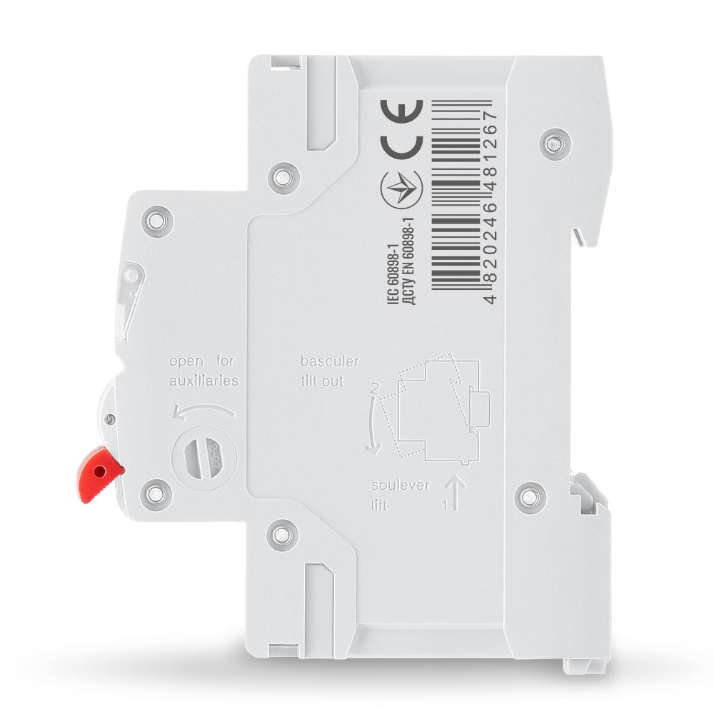 в продажу Автоматичний вимикач Videx RESIST RS4 2p 63А С 4,5кА (VF-RS4-AV2C63) - фото 3