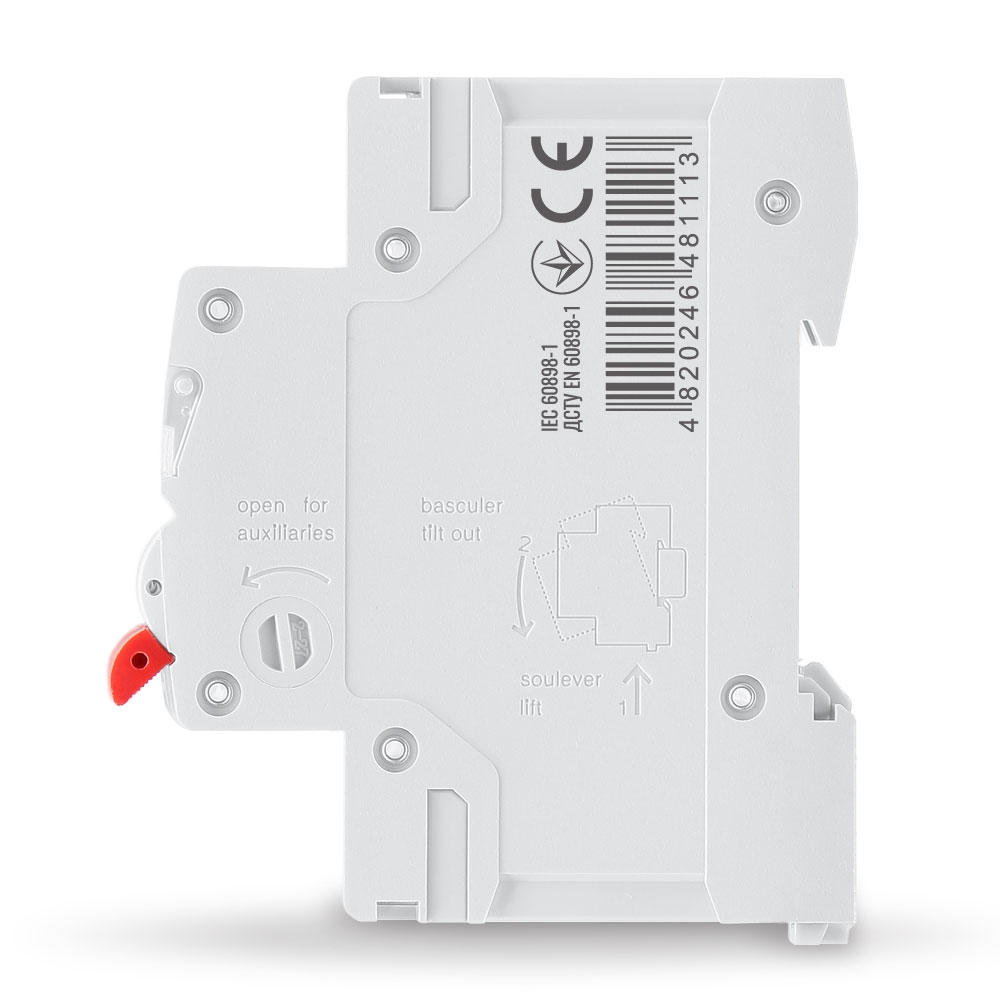 в продажу Автоматичний вимикач Videx RESIST RS4 1p 16А С 4,5кА (VF-RS4-AV1C16) - фото 3