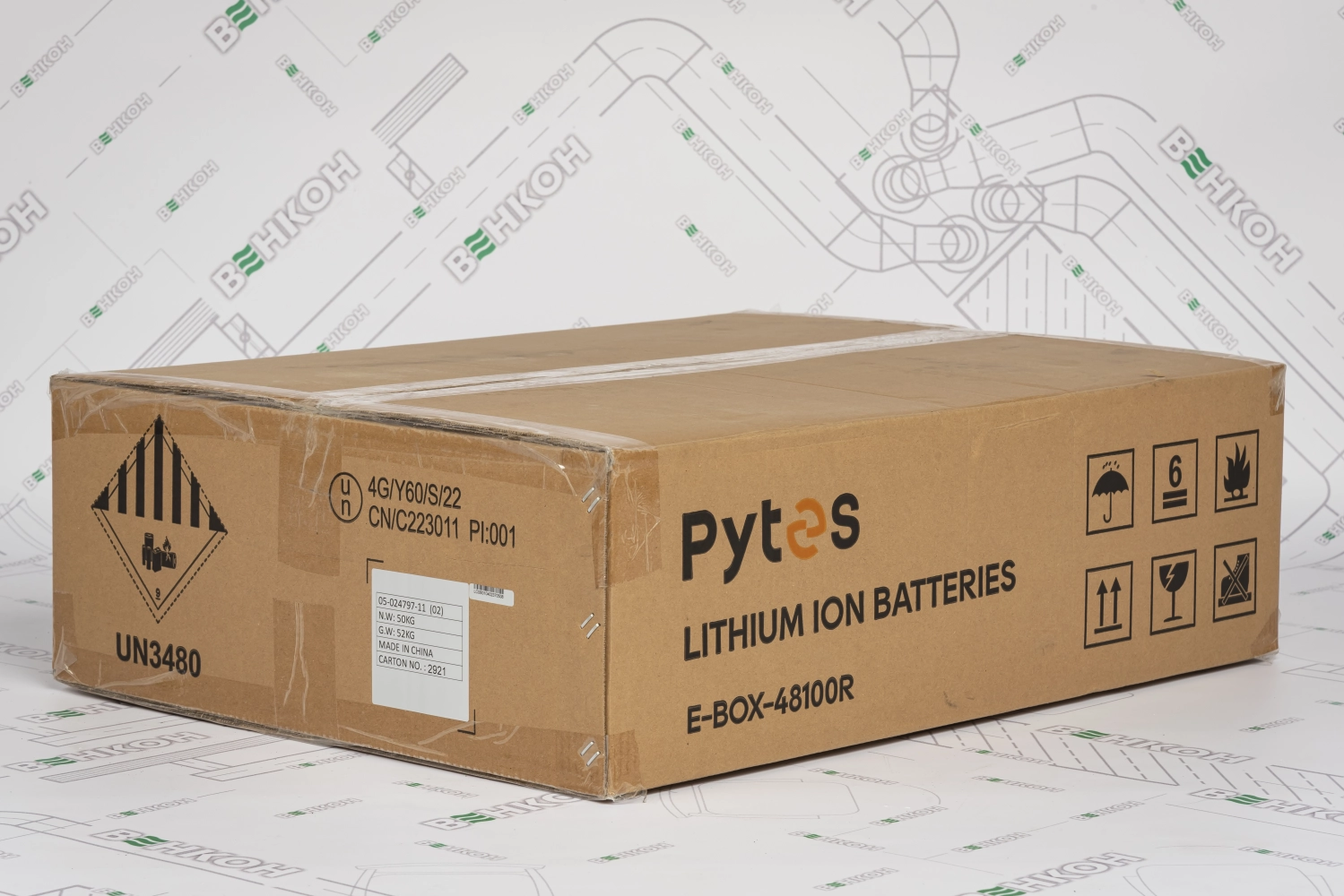 ᐉ Акумуляторна батарея Pytes E-BOX-48100R купити по ціні 55 000 грн. в ...