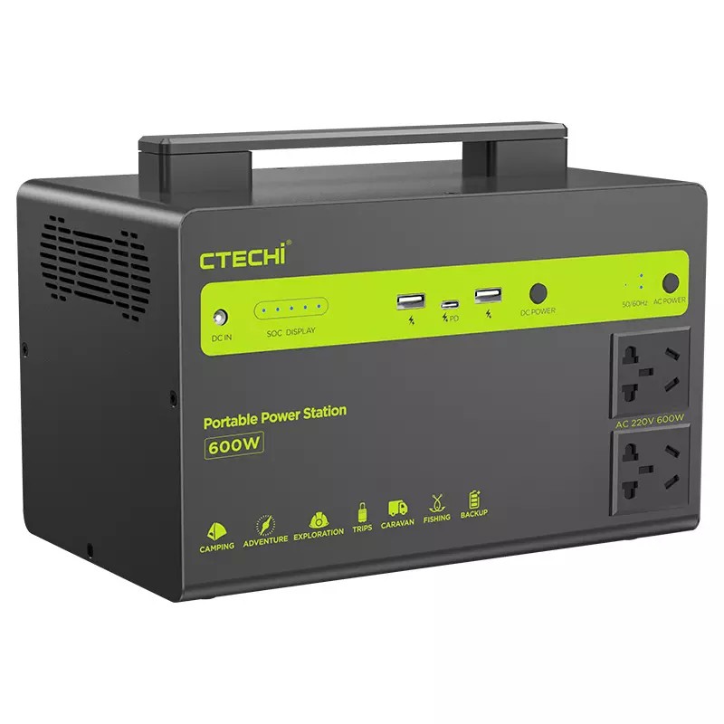 Портативна зарядна станція Ctechi BT-600 PRO ( Life-Po4) ціна 25410 грн - фотографія 2
