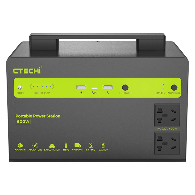 Характеристики портативна зарядна станція Ctechi BT-600 PRO ( Life-Po4)