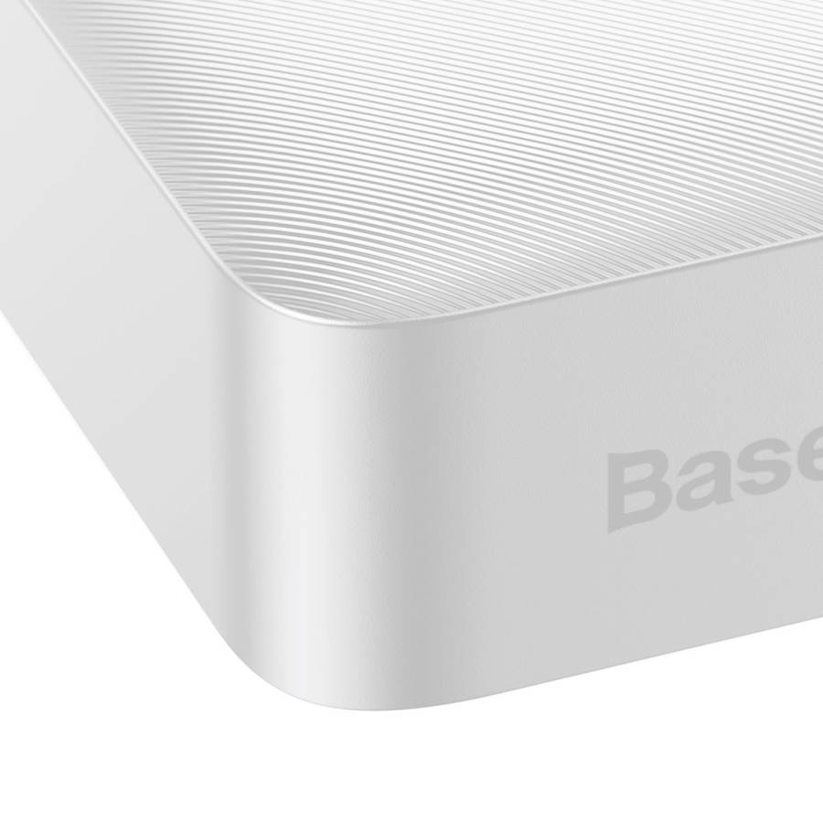 Повербанк Baseus Bipow 20000mAh, 15W, USB-C/3A, 2*USB-A/3A(max.), +cable, white (PPBD050102) отзывы - изображения 5